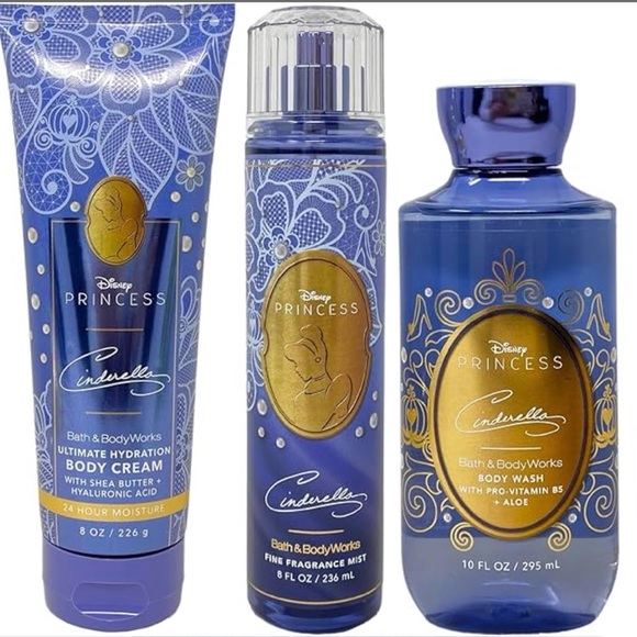 Bath & Body Works Other - Bath & Body Works Limited Edition Princess Collection Cinderella Trio Gift Set